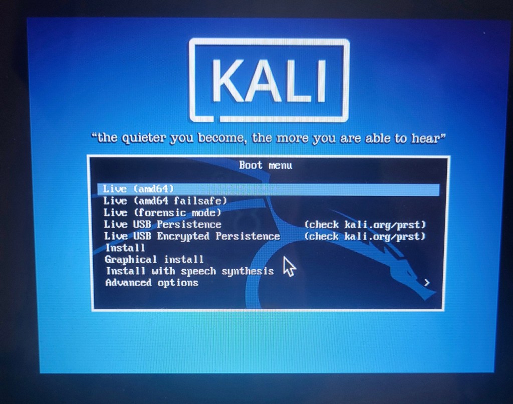 Kali linux