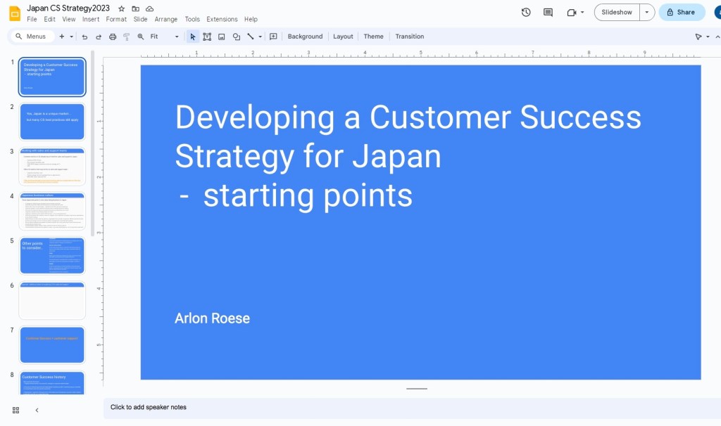 Customer Success